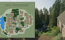 New Woodshire Haritası