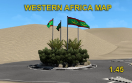 Batı Afrika Haritası Modu