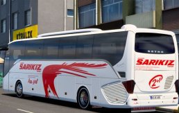 Setra S516Hd Alaşehir Sarıkız Skin Modu